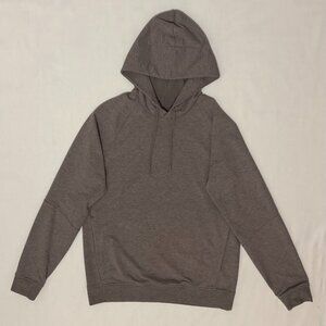 Lululemon Men’s City Sweat Pullover Hoodie in Heathered Lunar Rock, Medium